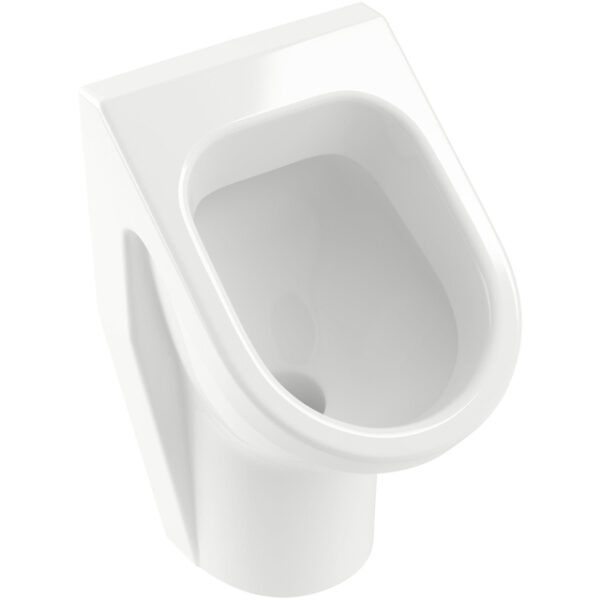 Villeroy & Boch Omnia Architectura urinoir met richtobject met verdekte inlaat spatreductie en keramische zeef 35.5x62x38.5cm wit 55742501