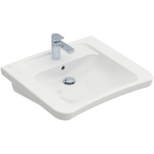 Villeroy & Boch Omnia Architectura Vita wastafel 65x54.5cm met kraangat en overloop ceramic+ wit 517867R1