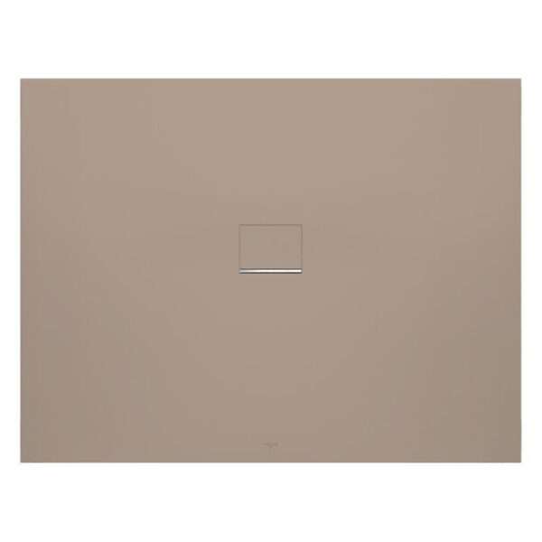 Villeroy & Boch Squaro infinity douchebak 140x90x4cm bruin udq1490sqi2v-4s