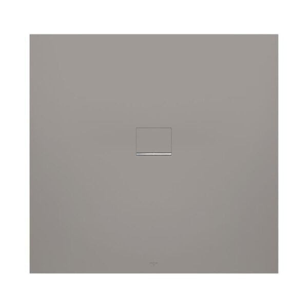 Villeroy & Boch Squaro infinity douchebak 90x80x4cm grijs UDQ9080SQI2V-3S