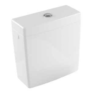 Villeroy & Boch Subway 2.0 duoblokreservoir + binnenwerk met dualflush spaarknop met zij /achteraansluiting wit 57061101