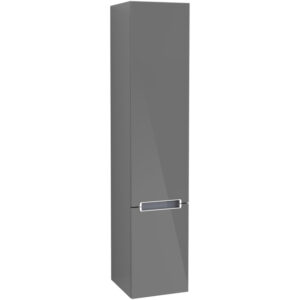 Villeroy & Boch Subway 2.0 hoge kast 35x165x37cm links inclusief 2 deuren grey A70900FP