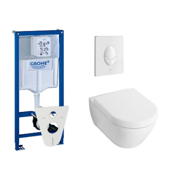 Villeroy & Boch Subway 2.0 toiletset met inbouwreservoir