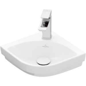 Villeroy & Boch Subway 3.0 hoekfontein 32cm 1 kraangat zonder overloop wit OUTLETSTORE 43714601