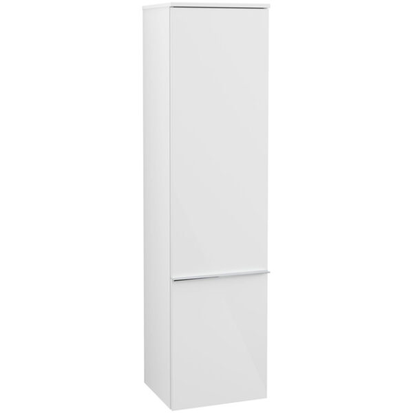 Villeroy & Boch Venticello hoge kast 40.4x37.2x154cm deur links glossy wit A95101DH