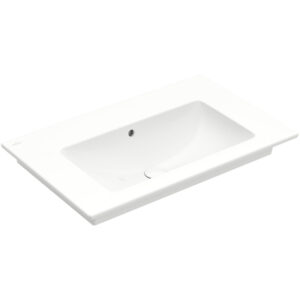 Villeroy & Boch Venticello meubelwastafel zonder kraangat 80x50cm met overloop wit 41048J01