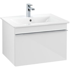 Villeroy & Boch Venticello wastafelonderbouwkast met 1 lade voor wastafel 60.3x50.2x42cm glans wit A93301DH