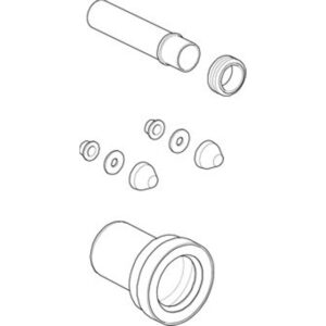 Wisa aansluitset 230mm 8050390080