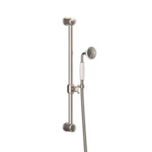 Crosswater Belgravia Glijstangset - 60cm - handdouche - doucheslang - geborsteld messing (goud) BELPACKAGE1F