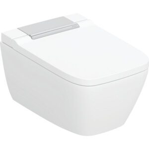 Geberit Aquaclean sela douche wc 57cm spoelrandl. turboflush tect chr/wit 146.250.21.1