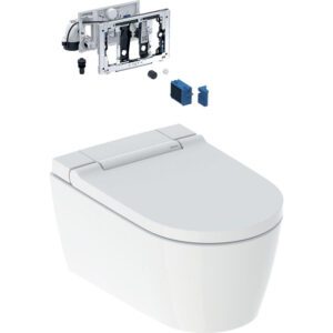 GeberitAquaCleansela douchewc toiletsysteem wand m. keratect m. duofresh37.5x56.5x39cmm. closetzitting m. deksel m. softclosewit 146.226.01.1