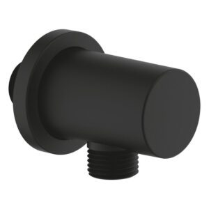 Grohe Rainshower aansluitbocht rond phantom black 22118KF0