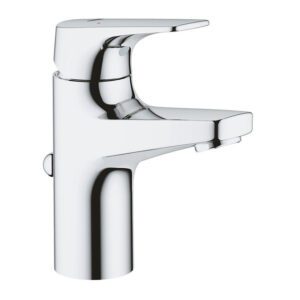 GROHE Start Flow waterbesparende wastafelkraan S-size met afvoerplug chroom 23809000