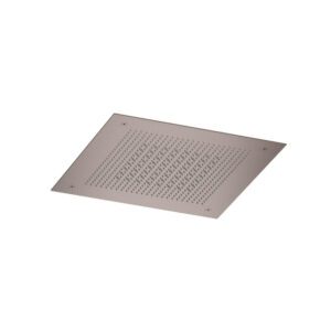 Hotbath Ace Hoofddouche - inbouw - vierkant - 38x38cm - PVD - Geborsteld koper AC148BCP