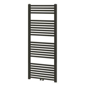 Royal Plaza Sorbus radiator 60x120cm 617watt recht met midden aansluiting mat zwart 77829