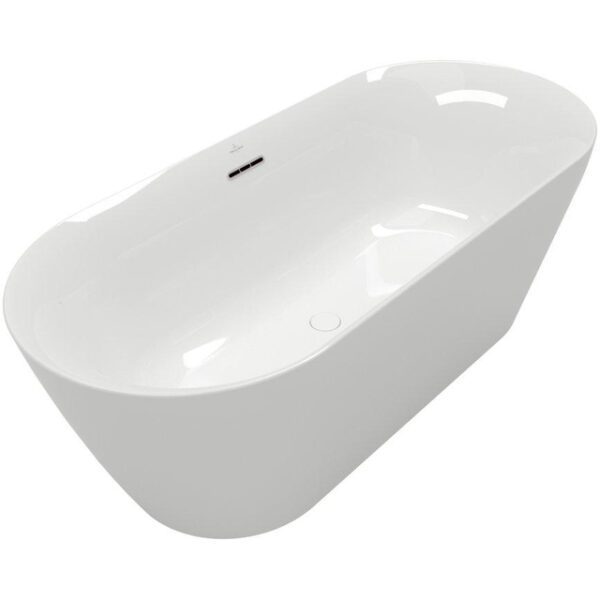 Villeroy & Boch Loop & friends bad vrijstaand 180x80cm naadloos wit alpin UBA180LOF9PD00V-01