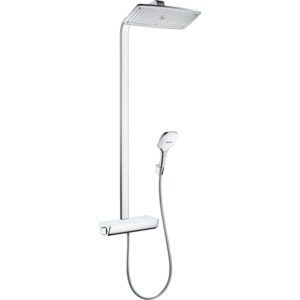 Hansgrohe Raindance select e 360 showerpipe - ecostat select e ecosmart wit-chr 27286400